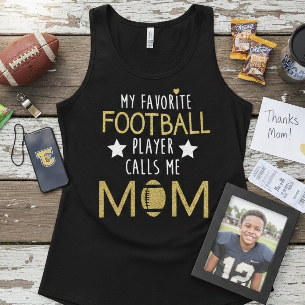 Charming Charlie Football Mom Tank
